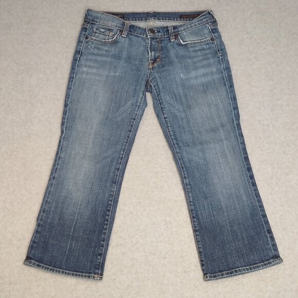Citizens Of Humanity Jeans Womens Size 29 Kelly Stretch Low Waist Cropped Capri - Picture 2 of 12